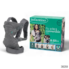 Infantino Flip 4-in-1 Convertible Baby Carrier