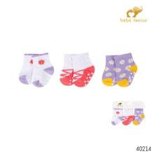 Minoti Cotton Children Tights, Purple Assorted (2 Pairs)